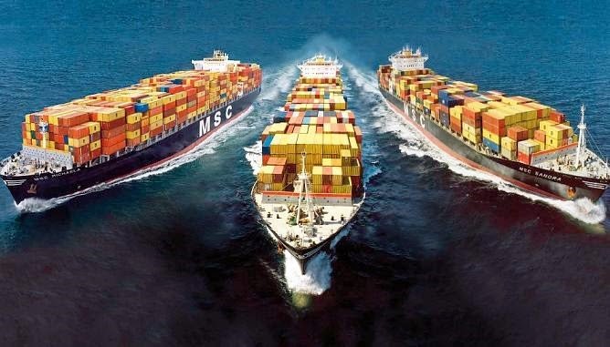 vận chuyển hàng hoá quốc tế đường biển